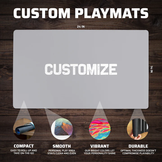 Custom size playmat